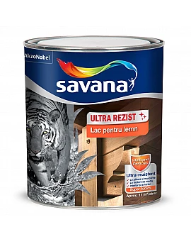 Savana Ultrarezist lac pentru lemn 0.75l, interior și exterior, superlucios