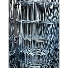 Plasă gard sudată zincată, H 2m, diametru sârmă 1.5mm, ochi 75x75mm, rolă 20m
