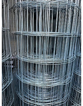 Plasă gard sudată zincată, H 1.2m, diametru sârmă 1.5mm, ochi 75x75mm, rolă 20m 