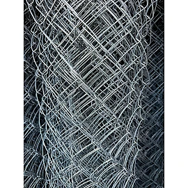 Plasă gard împletită zincată, H 1.7m, diametru sârmă 2mm, ochi 55x55mm, rolă 10m