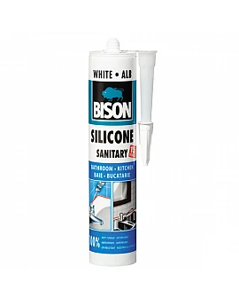 Bison silicon sanitar transparent 280ml