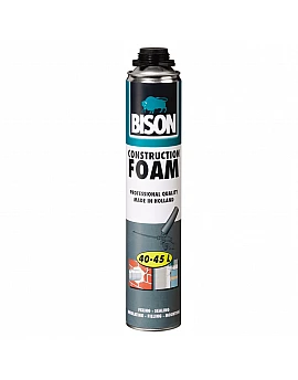 Bison spumă poliuretanică pentru pistol 750ml montare uși și ferestre