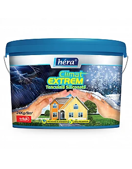 Hera Climat Extrem tencuială decorativă siliconată zgâriată 24 kg Cinnamon