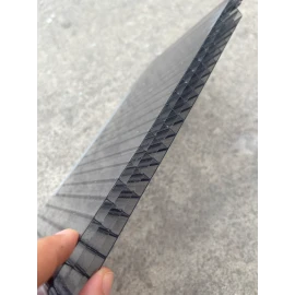 Policarbonat celular modular CLICK 16mm, cu 4 pereți, protecție UV, lățime placă 250mm (preț/bucată)