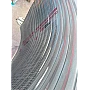 Policarbonat compact/solid cutat trapez, la rolă, grosime 1mm, protejat UV, lățime 1.26m (vânzare la metru liniar), gri