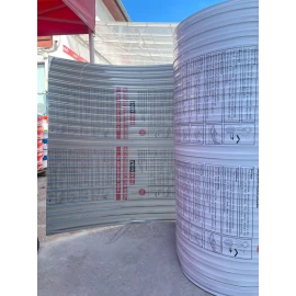 Policarbonat compact/solid cutat trapez, la rolă, grosime 1mm, protejat UV, lățime 1.26m (vânzare la metru liniar), gri