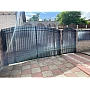 Policarbonat compact/solid cutat trapez 50/5, grosime 1mm, rolă 10 ml, protejat UV, lățime 1.26m, gri (preț/rolă)