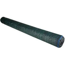 Plasă umbrire verde 35% cu protecție UV 2x20m, pentru sere, solarii, păsări, animale, protecție garduri/clădiri